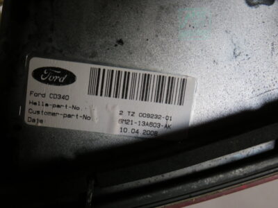 Ford S Max Mk1 Rear Tailgate Light Passenger Side 06-10